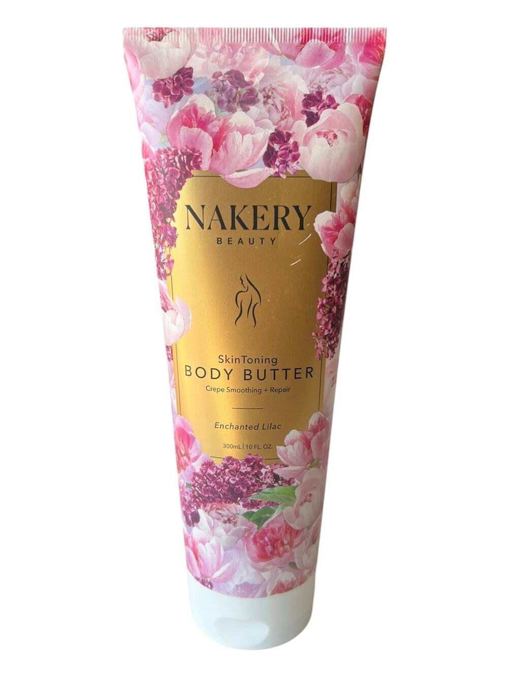 Nakery Beauty Skin Toning Body Butter Enchanted Lilac 10 oz